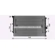 Radiateur, refroidissement du moteur AVA QUALITY COOLING VN2428 - Visuel 1