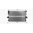 Radiateur, refroidissement du moteur AVA QUALITY COOLING VN2436 - Visuel 1