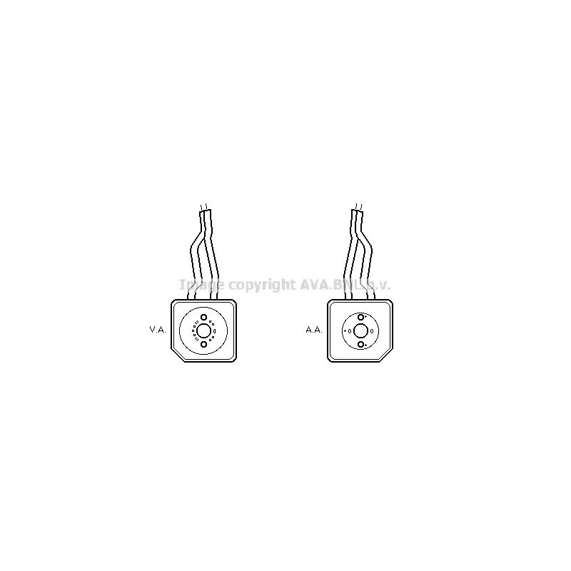 Radiateur d'huile AVA QUALITY COOLING VN3096