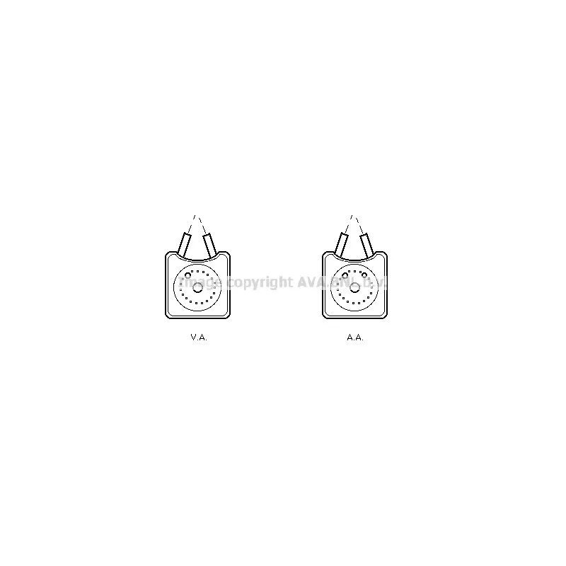 Radiateur d'huile AVA QUALITY COOLING VN3147