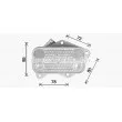 Radiateur d'huile AVA QUALITY COOLING VN3429 - Visuel 1