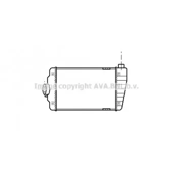 Intercooler, échangeur AVA QUALITY COOLING VN4015