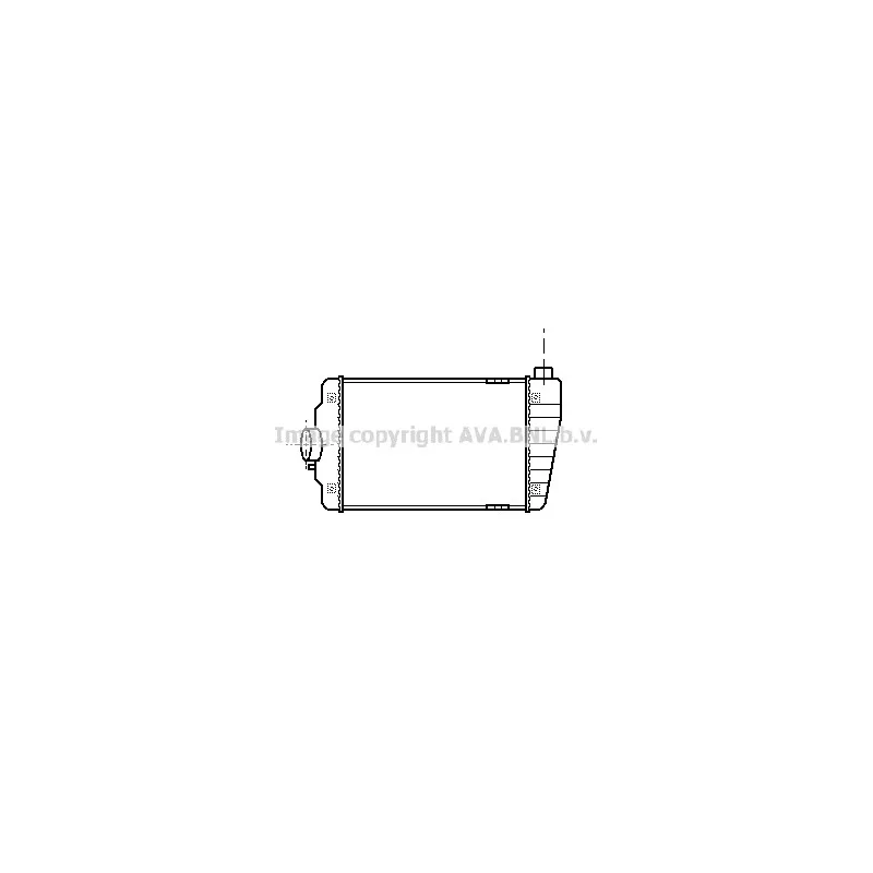 Intercooler, échangeur AVA QUALITY COOLING VN4015