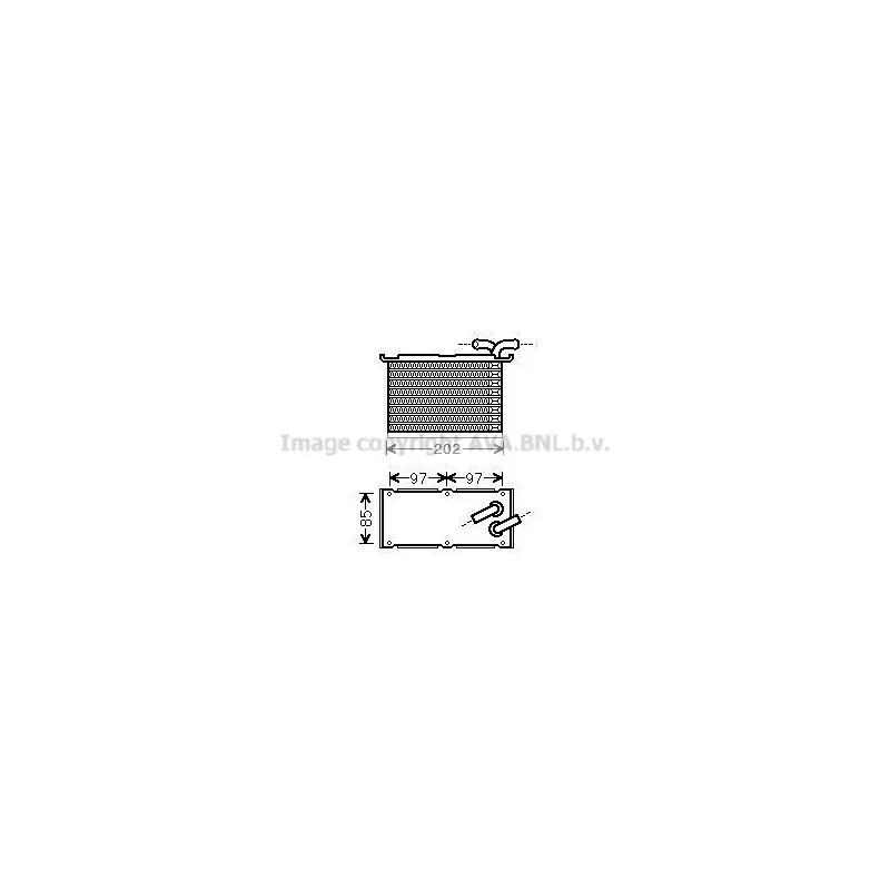 Intercooler, échangeur AVA QUALITY COOLING VN4397