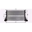 Intercooler, échangeur AVA QUALITY COOLING VN4413 - Visuel 1
