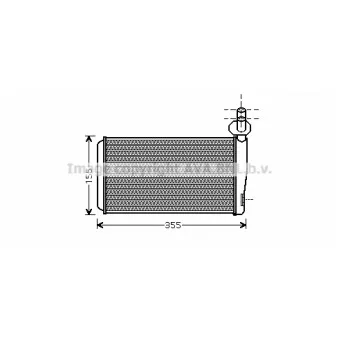 Système de chauffage AVA QUALITY COOLING VN6259