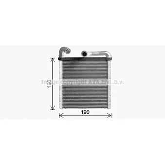 Système de chauffage AVA QUALITY COOLING VN6424