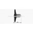 Ventilateur, refroidissement du moteur AVA QUALITY COOLING VN7538 - Visuel 3