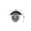 Moteur électrique, pulseur d'air habitacle AVA QUALITY COOLING VN8409 - Visuel 2