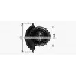 Moteur électrique, pulseur d'air habitacle AVA QUALITY COOLING VN8435 - Visuel 2