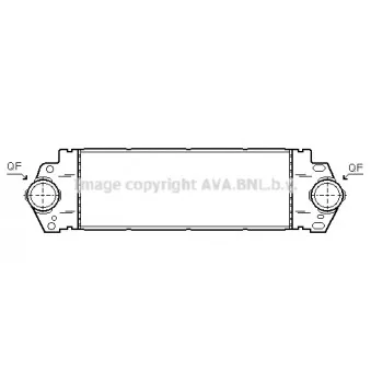 Intercooler, échangeur AVA QUALITY COOLING