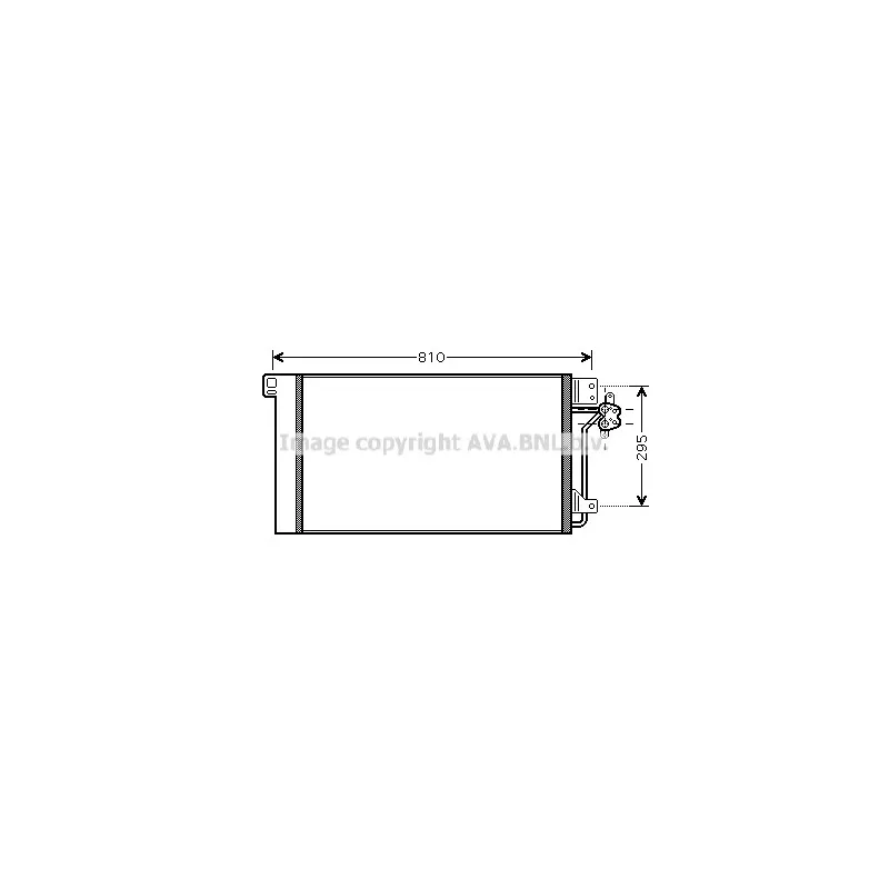 Condenseur, climatisation AVA QUALITY COOLING VNA5236D