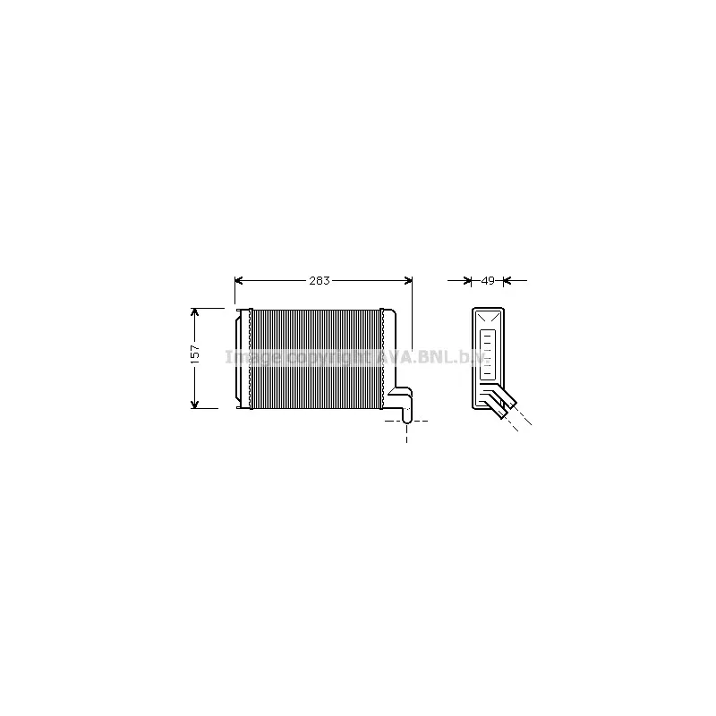 Système de chauffage AVA QUALITY COOLING VNA6067