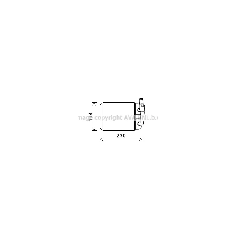 Système de chauffage AVA QUALITY COOLING VNA6381