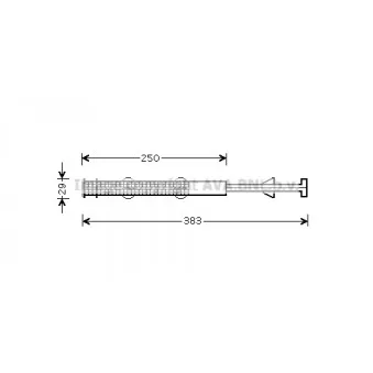 Filtre déshydratant, climatisation AVA QUALITY COOLING VND237