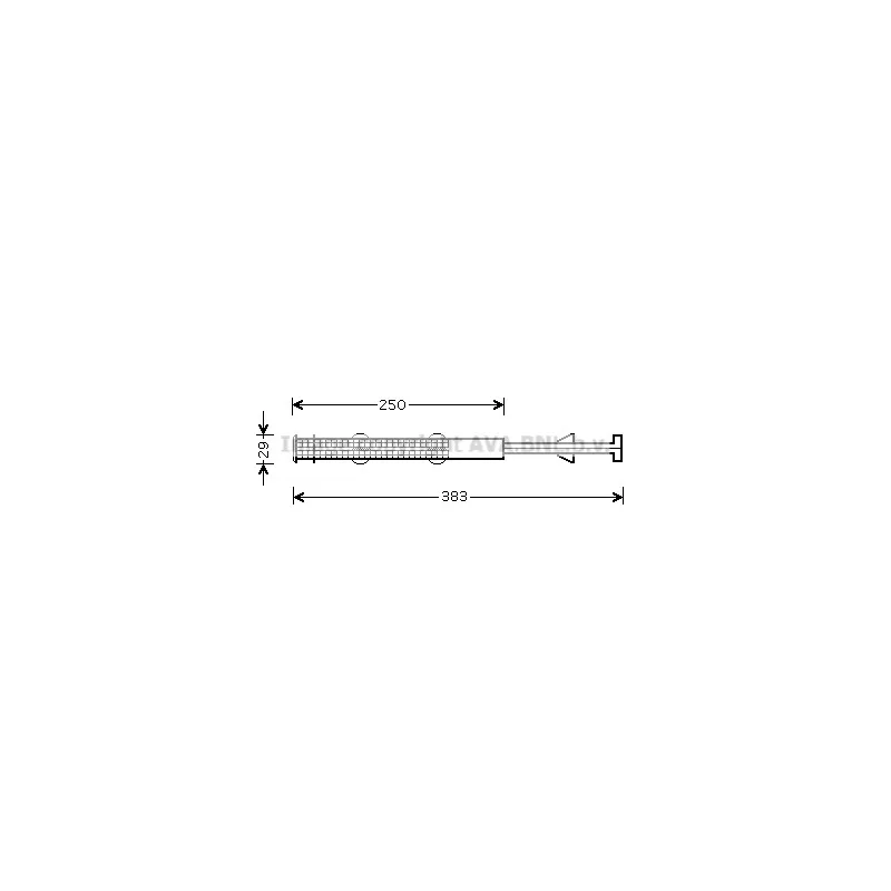 Filtre déshydratant, climatisation AVA QUALITY COOLING VND237