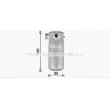 Filtre déshydratant, climatisation AVA QUALITY COOLING VOD302 - Visuel 1
