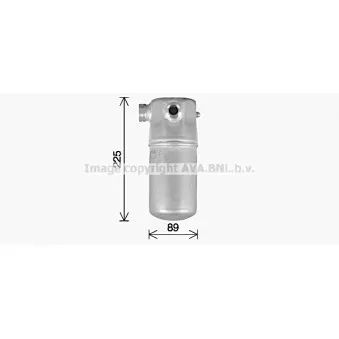 Filtre déshydratant, climatisation AVA QUALITY COOLING VOD302