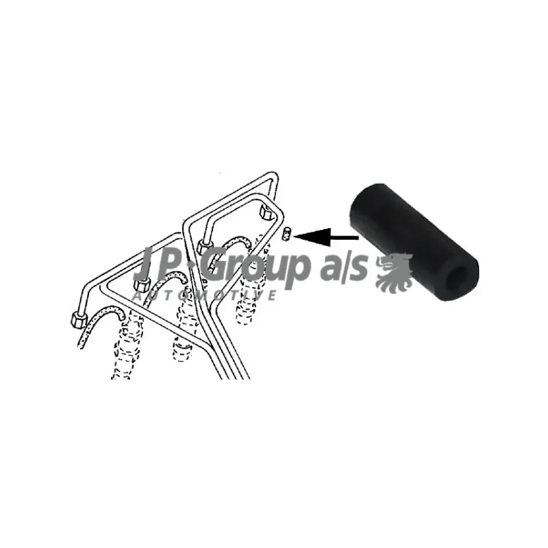 Bouchon, carburant de fuite JP GROUP 1115550100