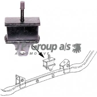 Support moteur JP GROUP 1117900900