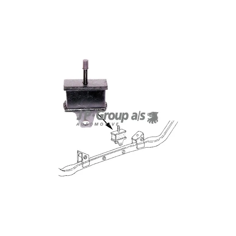 Support moteur JP GROUP 1117900900