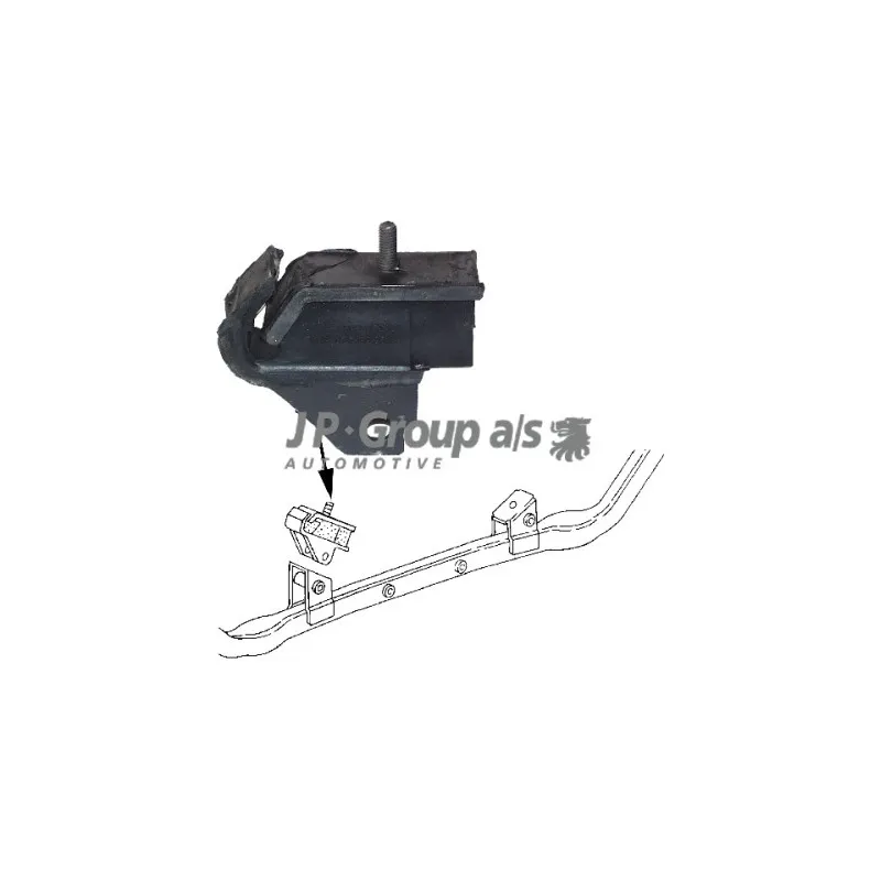 Support moteur JP GROUP 1117901000