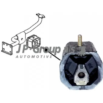 Support moteur JP GROUP 1117902900