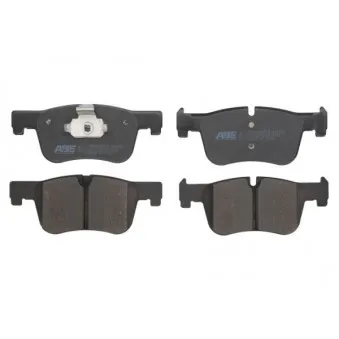 Jeu de 4 plaquettes de frein avant ABE C1B030ABE-P
