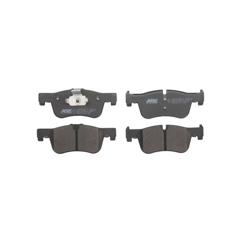 Jeu de 4 plaquettes de frein avant ABE C1B031ABE-P