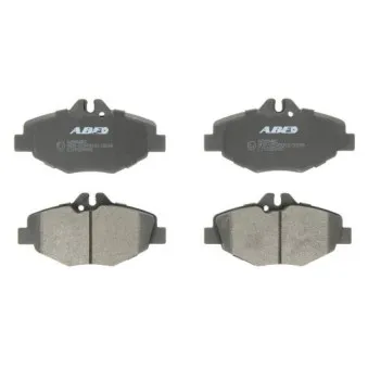 Jeu de 4 plaquettes de frein avant ABE C1M028ABE-P