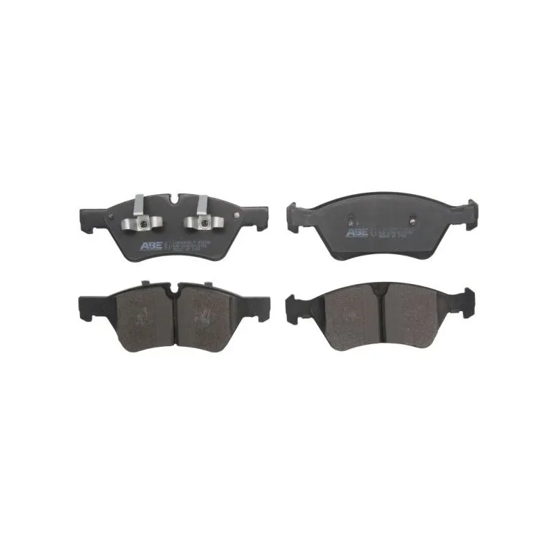 Jeu de 4 plaquettes de frein avant ABE C1M049ABE-P
