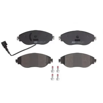 Jeu de 4 plaquettes de frein avant ABE C1W068ABE-P