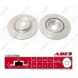 Jeu de 2 disques de frein avant ABE C3A029ABE - Visuel 1