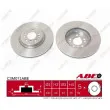 Jeu de 2 disques de frein avant ABE C3M071ABE - Visuel 1