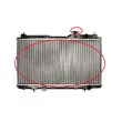 Radiateur, refroidissement du moteur THERMOTEC D74003TT - Visuel 1