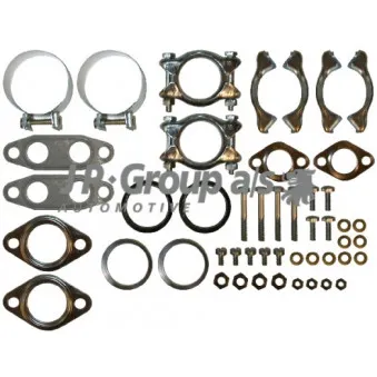 Kit d'assemblage, système d'échappement JP GROUP 1121701010