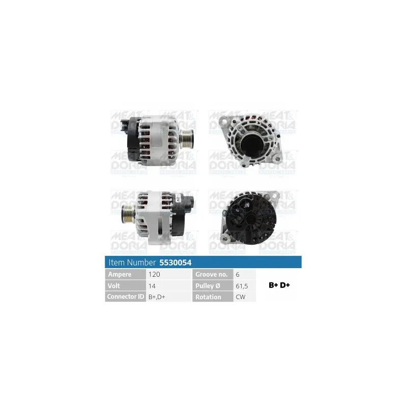 Alternateur MEAT & DORIA 5530054