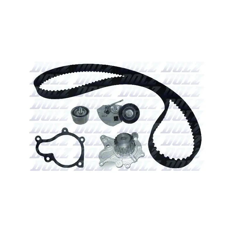 Pompe à eau + kit de courroie de distribution DOLZ KD183
