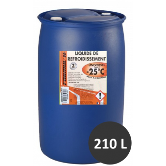 Liquide de refroidissement Universel -25° - 210L ITEX 07325US
