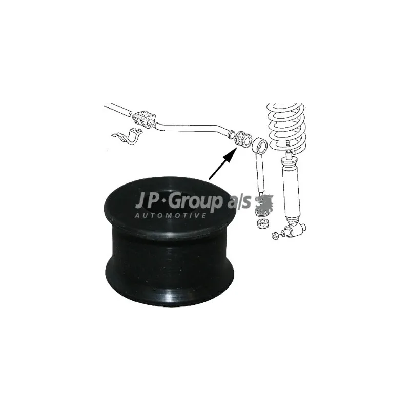 Coussinet de palier, stabilisateur JP GROUP 1140602800