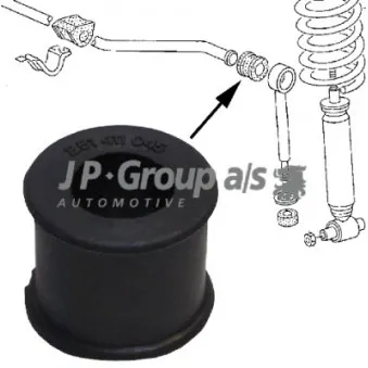 Coussinet de palier, stabilisateur JP GROUP 1140603300