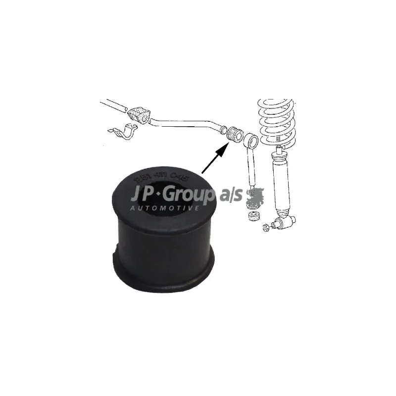Coussinet de palier, stabilisateur JP GROUP 1140603300