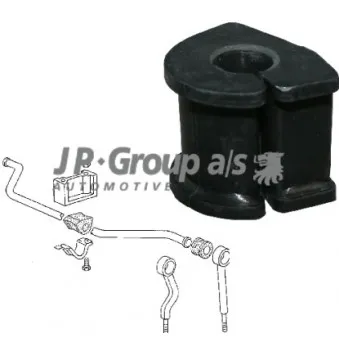 Coussinet de palier, stabilisateur JP GROUP 1140605600