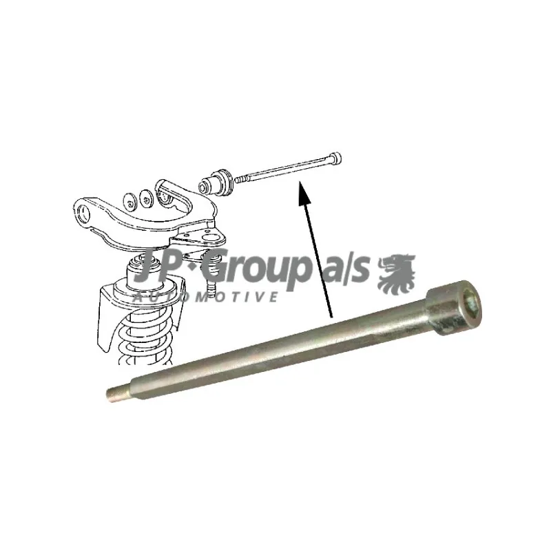 Boulon de fixation, bras transversal JP GROUP 1141000100