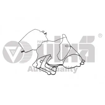 Joint, couverle de carter (carter de vilebrequin) VIKA 11031826801