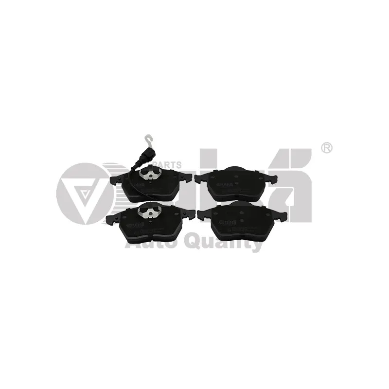 Jeu de 4 plaquettes de frein avant VIKA 66980008801