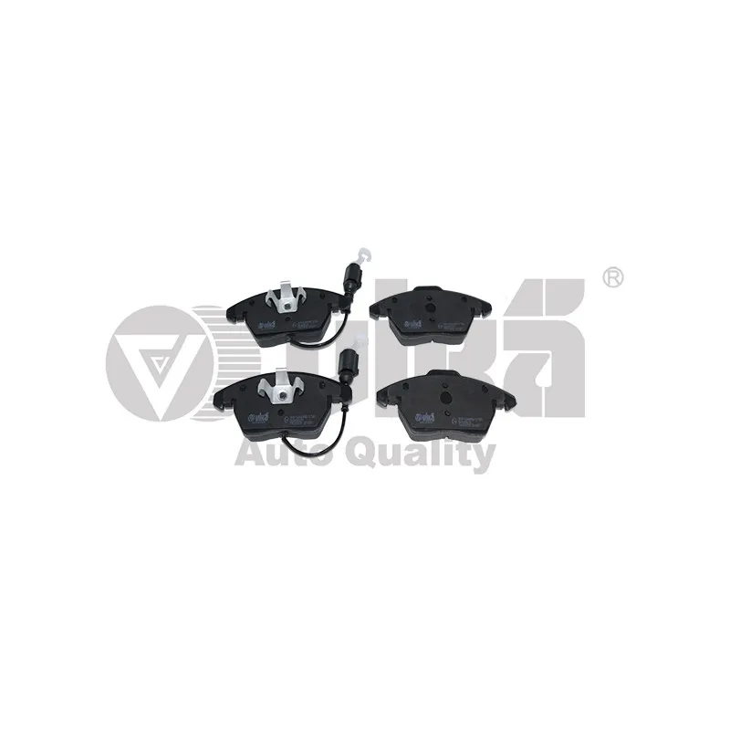 Jeu de 4 plaquettes de frein avant VIKA 66980009201