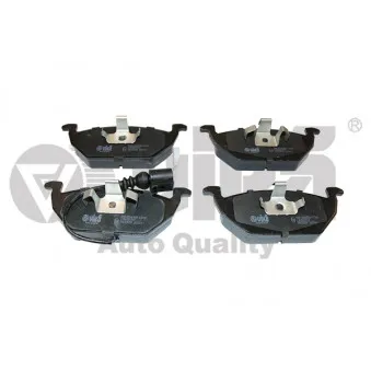 Jeu de 4 plaquettes de frein avant VIKA 66980010301