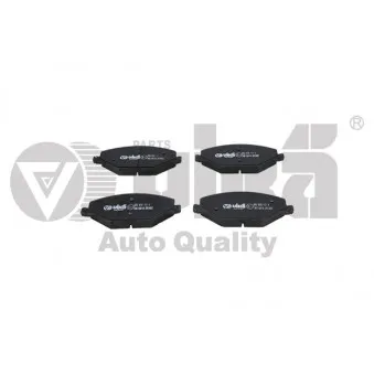 Jeu de 4 plaquettes de frein avant VIKA 66981218501
