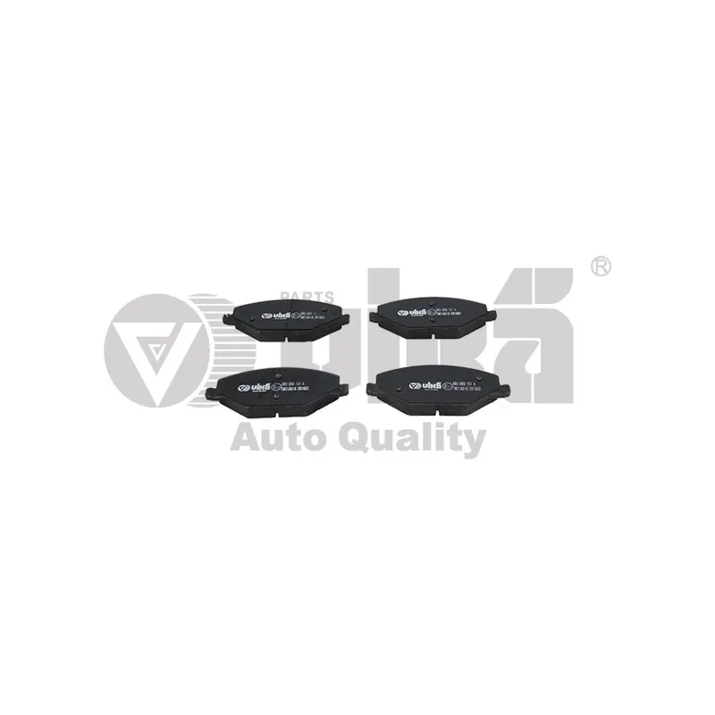 Jeu de 4 plaquettes de frein avant VIKA 66981218501